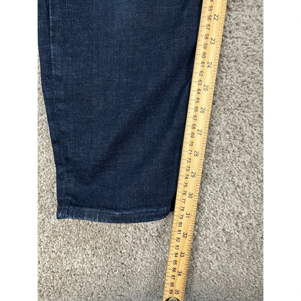 Banana Republic Jeans Mens 36x34 Dark Indigo 5 Pocket‎ Athletic Stretch Denim